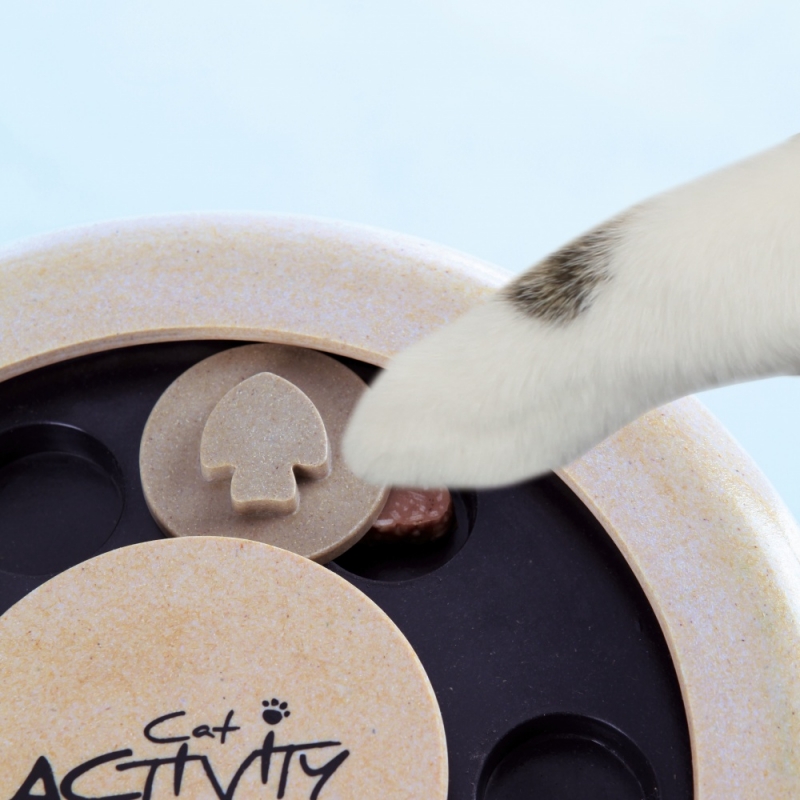 Zdjęcie Trixie Cat Activity Fun Circle zabawka edukacyjna dla kota dwustronna śr. 25 cm