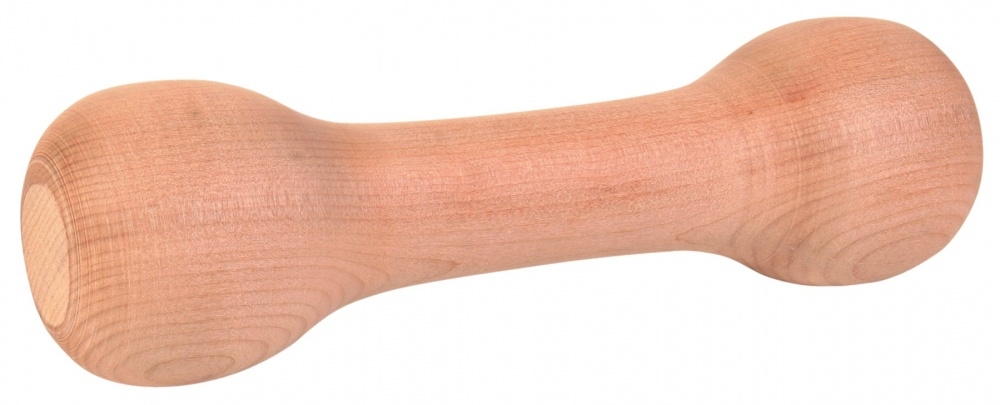 Trixie hantel drewniany aport średni 21 cm
