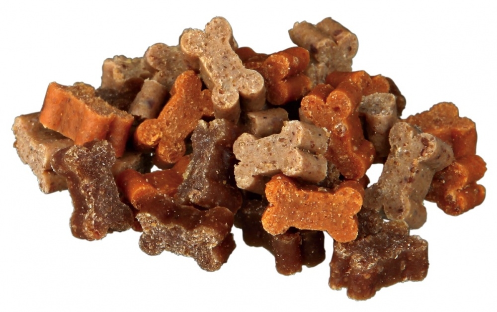 Zdjęcie Trixie Soft Snack Mini Bones miękkie kosteczki dla psa z wołowiną, jagnięciną i drobiem 500g