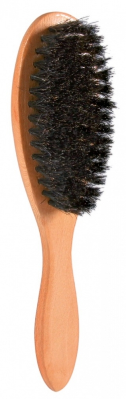 Zdjęcie Trixie Szczotka drewniana jednostronna  21 cm, z czarnym włosiem 