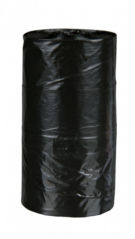 Zdjęcie Trixie 4 rolki torebek na psie odchody średnie czarne 4x 20 szt.