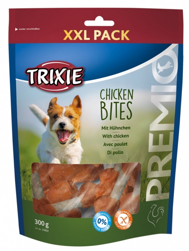 Zdjęcie Trixie Chicken Bites przysmaki dla psa XXL z kurczakiem 300g