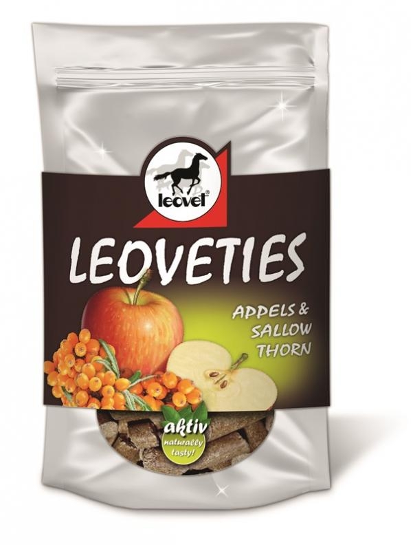 Leovet Leoveties Power Mix przysmaki dla koni z jabłkiem i rokitnikiem 1kg