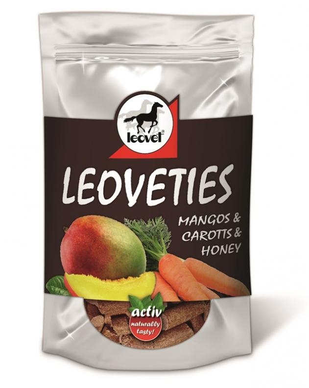 Leovet Leoveties Taste of Heaven przysmaki dla koni mango + marchew + miód 1kg