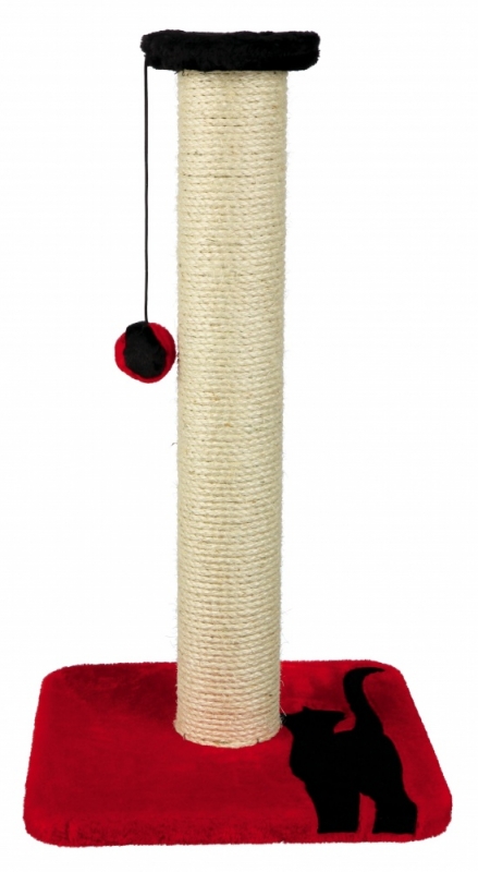 Zdjęcie Trixie Drapak Mendi z zabawką  czerwono-czary wys. 61 cm