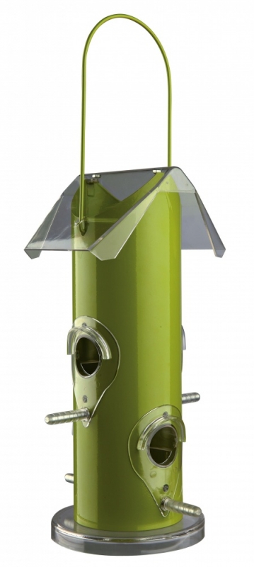 Trixie Karmnik ogrodowy dla ptaków metalowy zielony 14 × 25 × 14 cm