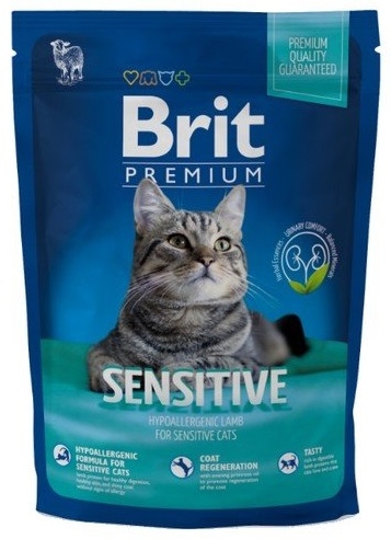 Zdjęcie Brit Premium Cat Sensitive  jagnięcina i ryż 300g