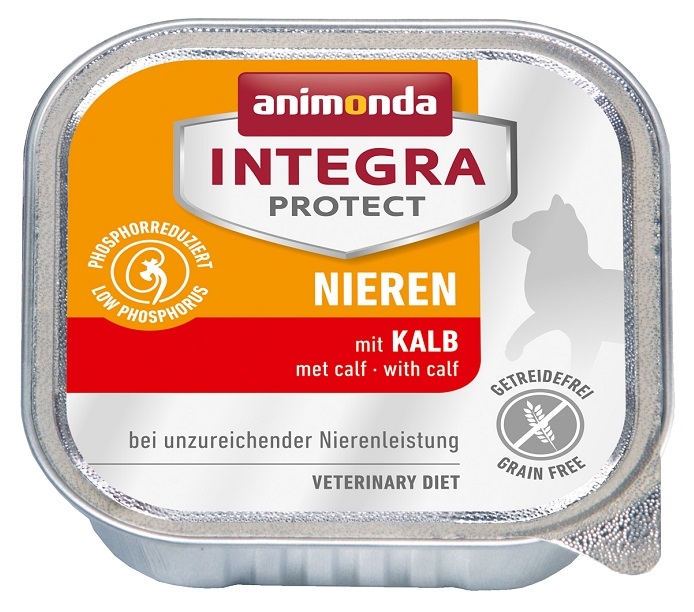 Animonda Integra Protect Nieren tacka dla kota z cielęciną 100g