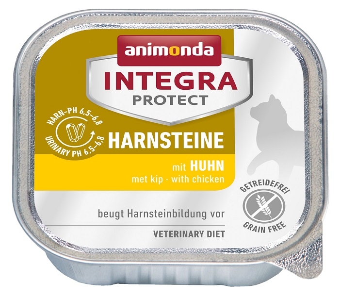 Animonda Integra Protect Harnsteine tacka dla kota kamienie moczowe z kurczakiem 100g