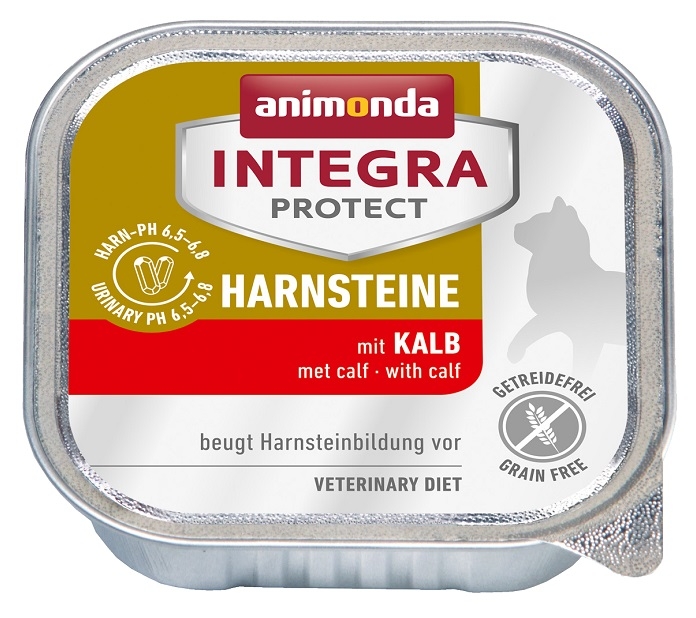 Zdjęcie Animonda Integra Protect Harnsteine tacka dla kota kamienie moczowe z cielęciną 100g