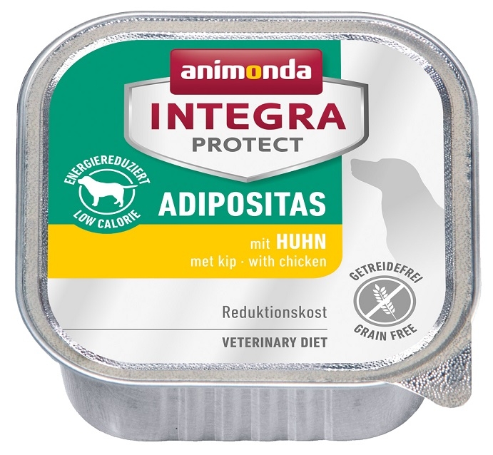 Zdjęcie Animonda Integra Protect Adipositas tacka dla psa  z kurczakiem 150g