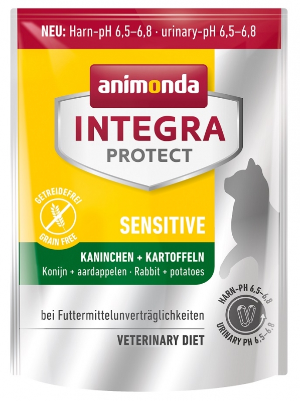 Animonda Integra Protect Sensitive dla kota karma sucha królik + ziemniaki 300g