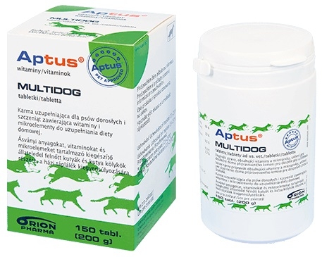 Zdjęcie Aptus Multidog tabletki  dla psów młodych i dorosłych 150 tbl.