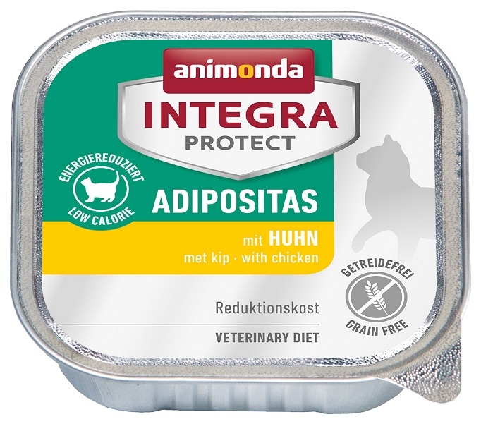 Zdjęcie Animonda Integra Protect Adipositas tacka dla kota otyłość z kurczakiem 100g