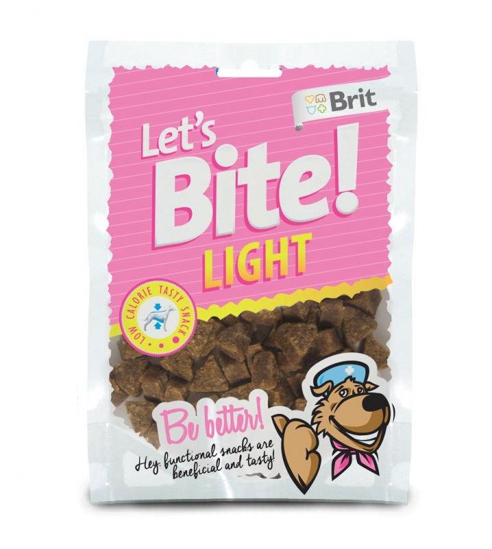 Zdjęcie Brit Let's Bite! przysmak dla psa Light niskokaloryczne 150g