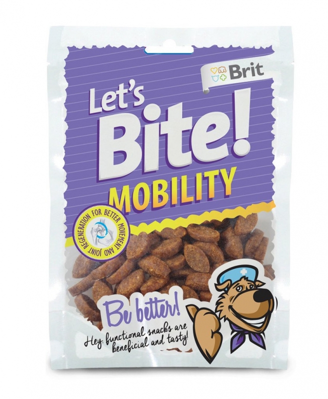 Zdjęcie Brit Let's Bite! przysmak dla psa Mobility wsparcie układu ruchu 150g