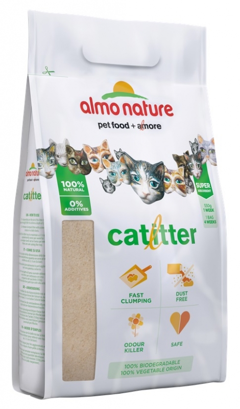 Almo Nature Cat Litter naturalny żwirek dla kotów 2.27kg
