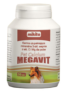Mikita Megavit Pet Calcium  50 szt.