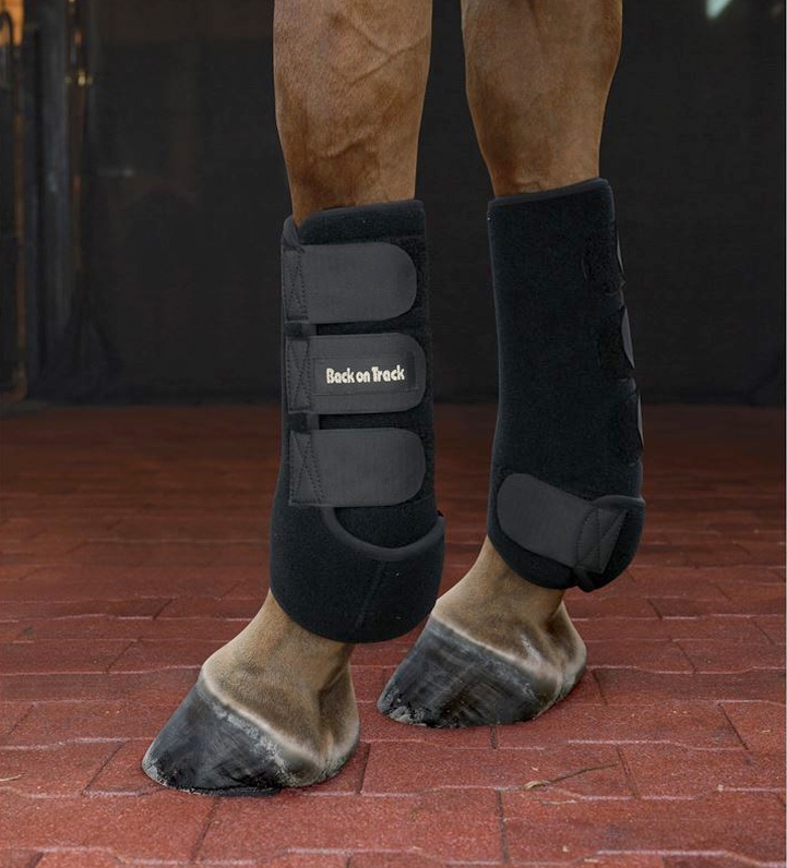Zdjęcie Back On Track Therapeutic Exercise Boots Front przednie ochraniacze treningowe czarne 2 szt.