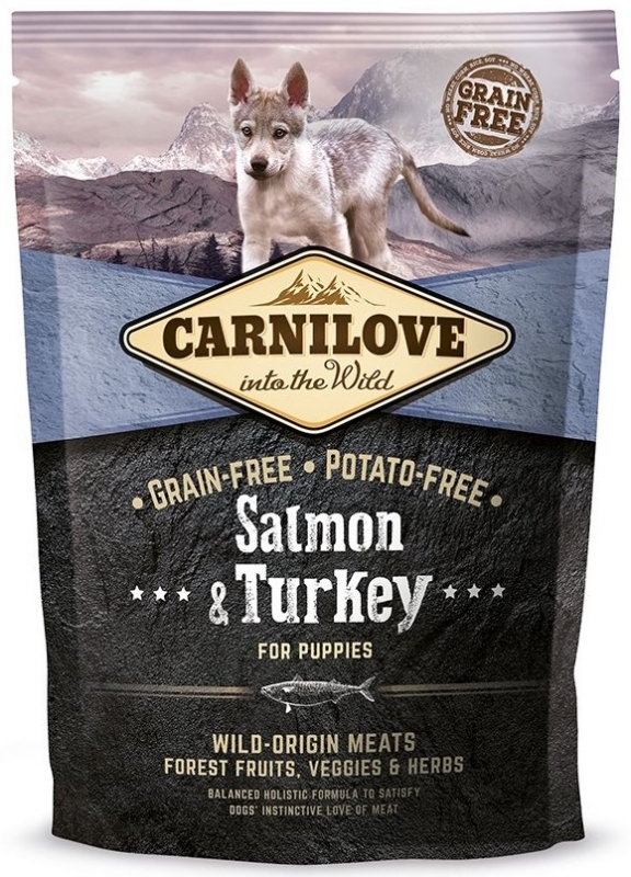Zdjęcie Carnilove Puppy Dog Salmon & Turkey   1.5kg