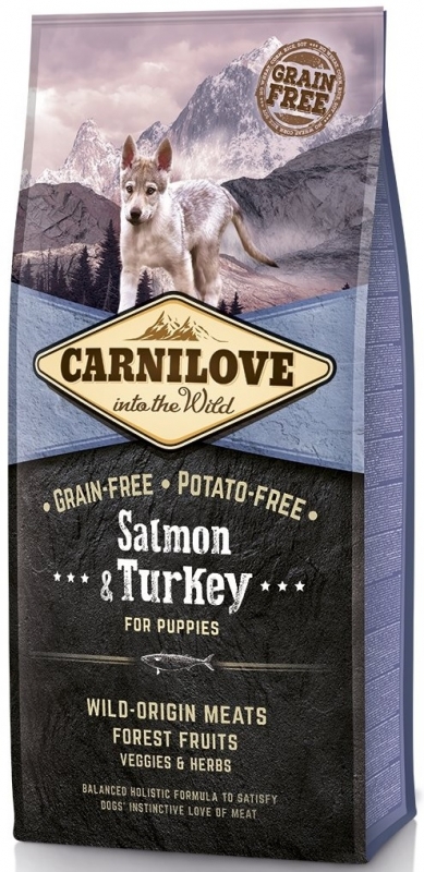 Zdjęcie Carnilove Puppy Dog Salmon & Turkey   	 	 	 12kg