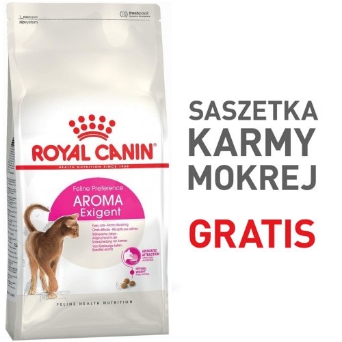 Zdjęcie Royal Canin Promocja: Exigent Aroma  + saszetka Instinctive w sosie Gratis! 400g