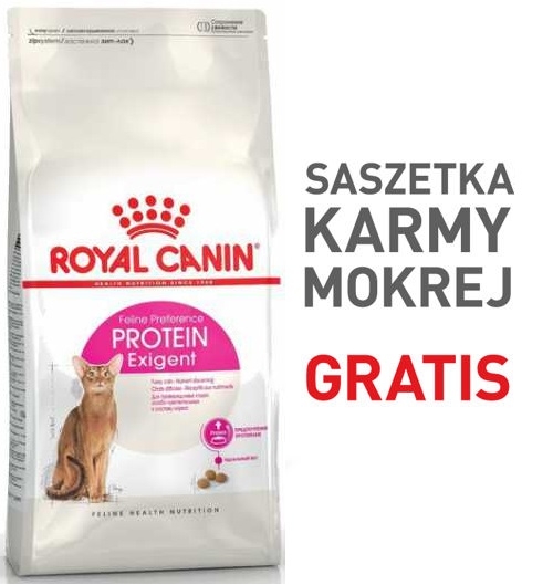 Zdjęcie Royal Canin Promocja: Exigent Protein  + saszetka Instinctive w sosie Gratis! 400g