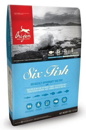 Zdjęcie Orijen Dog Adult Six Fish  sucha karma dla dorosłych psów 11.4kg