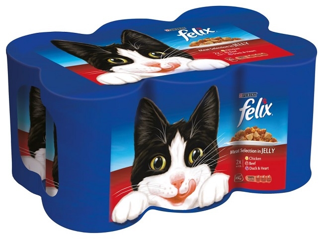 Zdjęcie Felix Sześciopak puszek dla kotów w galaretce Meaty Selection 6x400g