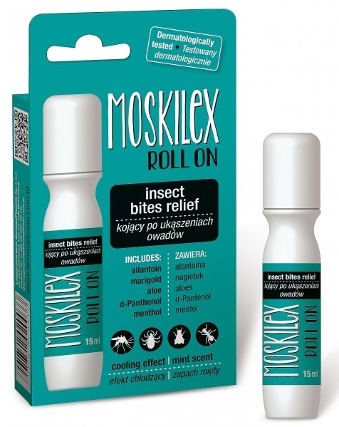 Dermapharm Moskilex roll on sztyft  kojący po ukąszeniach owadów 15ml