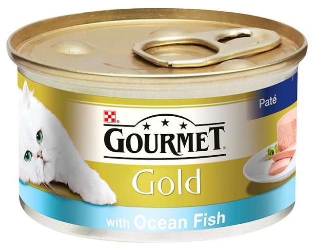 Zdjęcie Gourmet Gold Puszka Pate pasztet z rybą oceaniczną 85g