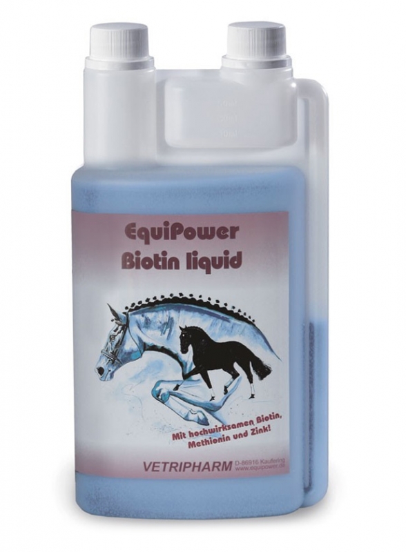 Zdjęcie Vetripharm Biotin Liquid  biotyna dla koni w syropie 1l