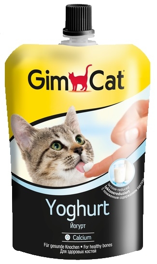 Zdjęcie Gimcat Jogurt dla kota  w saszetce 150g