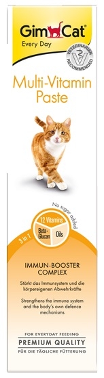 Zdjęcie Gimcat Multi-vitamin  pasta witaminowa dla kotów 200g