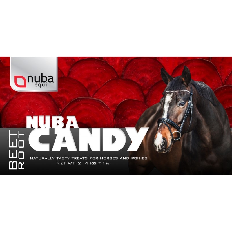Zdjęcie Nuba Equi Candy BeetRoot smakołyki dla koni  o smaku buraczkowym 2kg