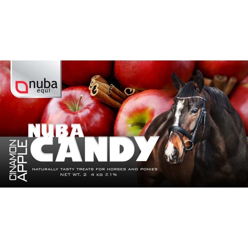 Zdjęcie Nuba Equi Candy Apple&Cinnamon smakołyki dla koni  o smaku jabłka z cynamonem 2kg