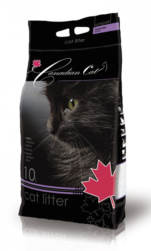 Zdjęcie Certech Canadian Cat Lawender  o przyjemnym zapachu lawendy 10l