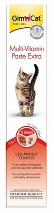Zdjęcie Gimcat Multi-vitamin Extra  pasta witaminowa dla kotów 50g