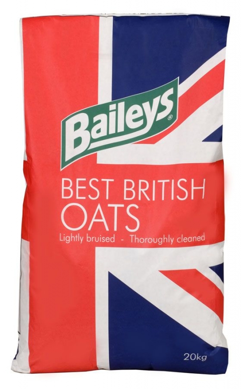 Baileys Best British & Honey Oats owies lekko obłuszczony 20kg