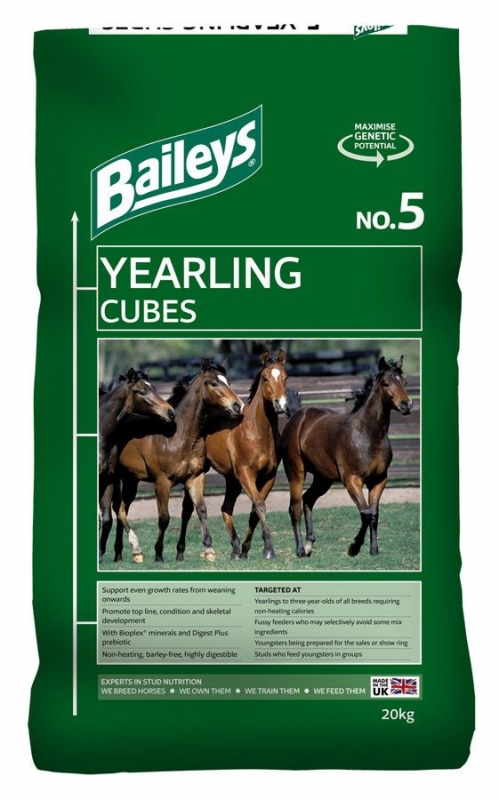 Zdjęcie Baileys Yearling Cubes No. 5   20kg