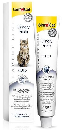 Zdjęcie Gimcat Expert Line Urinary Paste  pasta dla kotów wspomagająca układ moczowy 50g