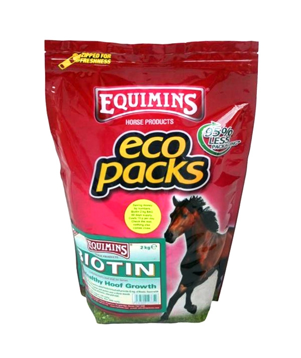 Zdjęcie Equimins Biotin 15 for Horses Refill Pack  biotyna dla koni 2kg