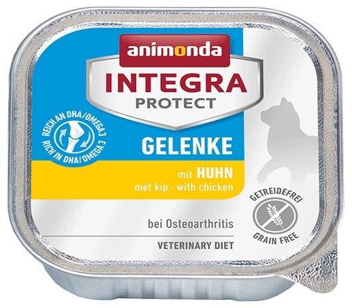 Zdjęcie Animonda Integra Protect Gelenke tacka dla kota zdrowie stawów z kurczakiem 100g