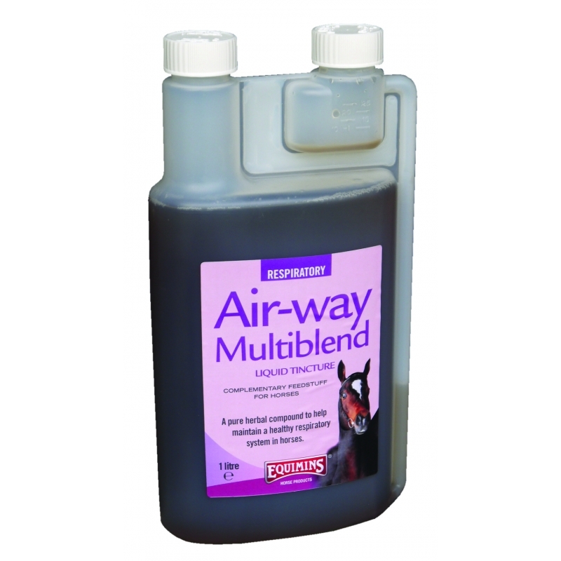Zdjęcie Equimins Air-Way Liquid Herbal Tincture  wsparcie układu oddechowego 1l
