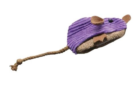 Zdjęcie Kong Cat Toys Corduroy Mouse zabawka dla kota z kocimiętką pluszowo-sztruksowa mysz 