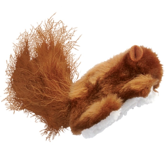Zdjęcie Kong Cat Toys Squirrel zabawka dla kota z kocimiętką pluszowa wiewiórka 