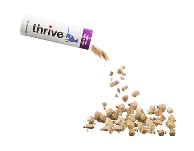 Zdjęcie Thrive Cat treats 100% chicken liver  przysmak z wątróbki z kurczaka 25g