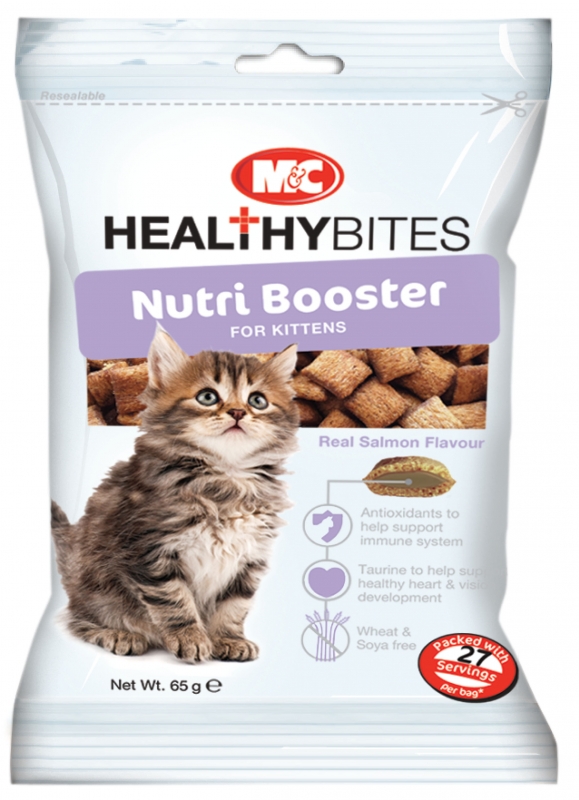 Zdjęcie Mark & Chappel Healthy Bites Nutri Booster For Kittens  przysmaki na witalność dla kociąt 65g