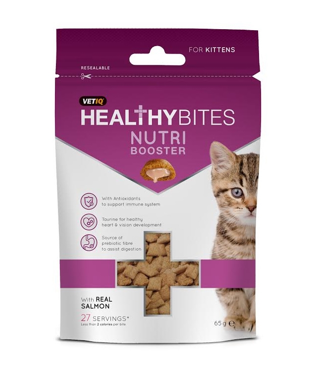 Zdjęcie Mark & Chappel Healthy Bites Nutri Booster For Kittens  przysmaki na witalność dla kociąt 65g