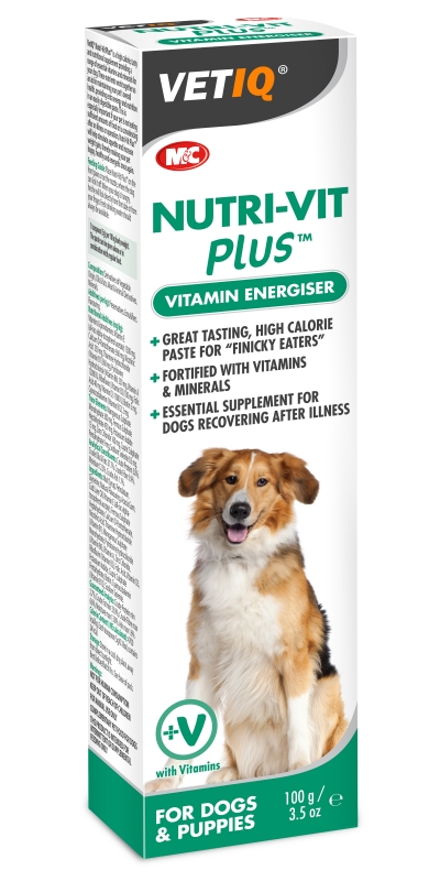 Zdjęcie Mark & Chappel Nutri-Vit Plus - Dog pasta odżywcza witaminowo-energetyczna dla psów i szczeniąt 70g